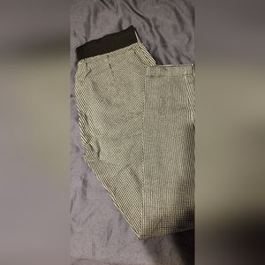 Plaid skinny pants
